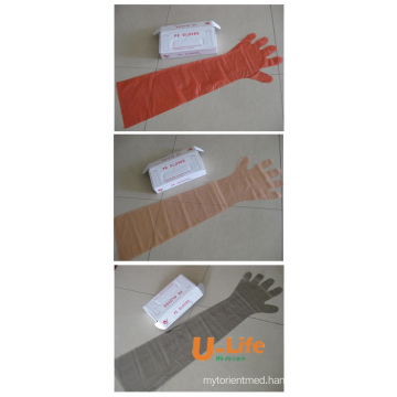 Veterinary Glove Made by PE